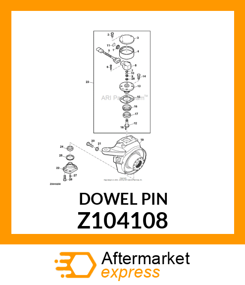 DOWEL PIN Z104108