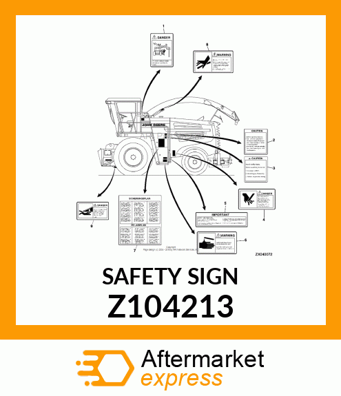 SAFETY SIGN Z104213