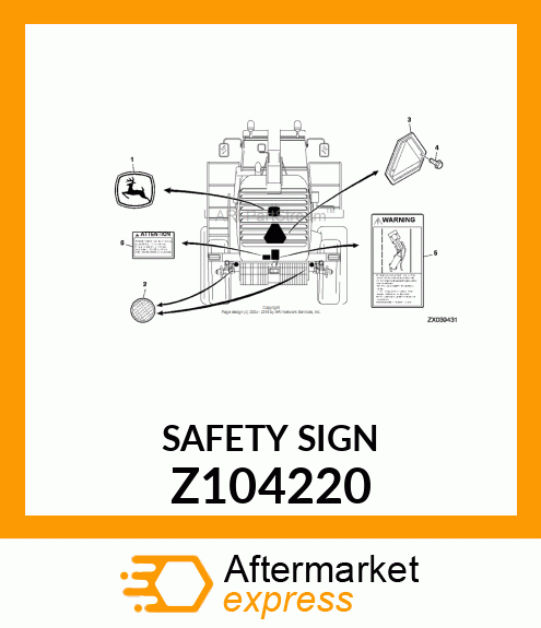 SAFETY SIGN Z104220