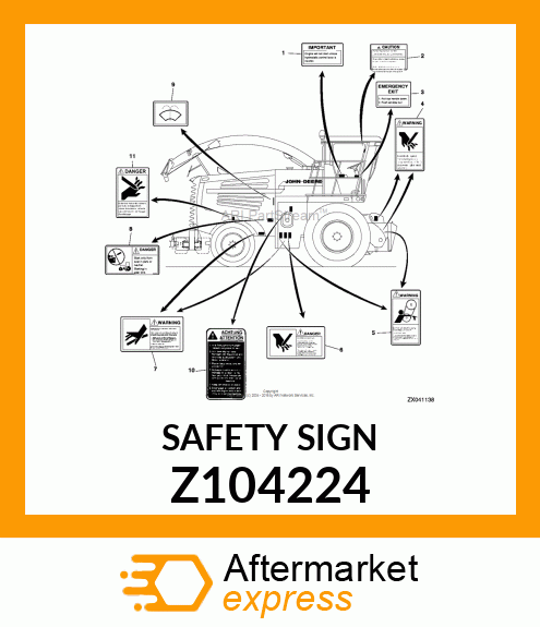 SAFETY SIGN Z104224