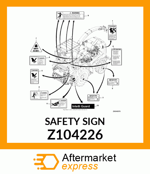 SAFETY SIGN Z104226