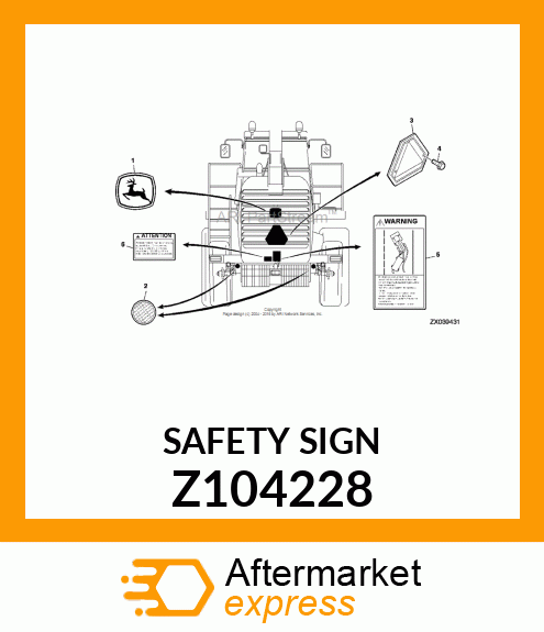 SAFETY SIGN Z104228