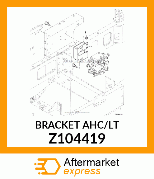 BRACKET AHC/LT Z104419