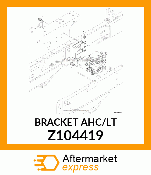 BRACKET AHC/LT Z104419