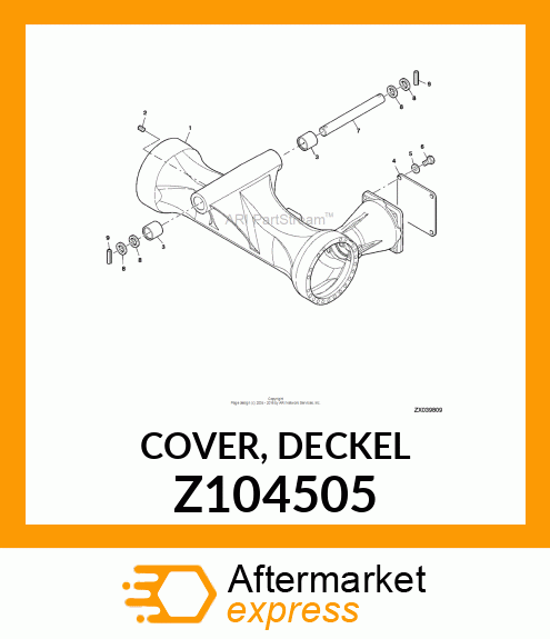 COVER, DECKEL Z104505