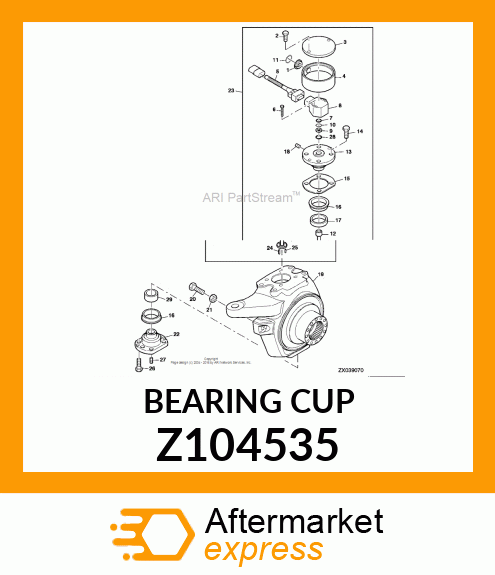 BEARING CUP Z104535