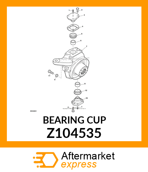 BEARING CUP Z104535