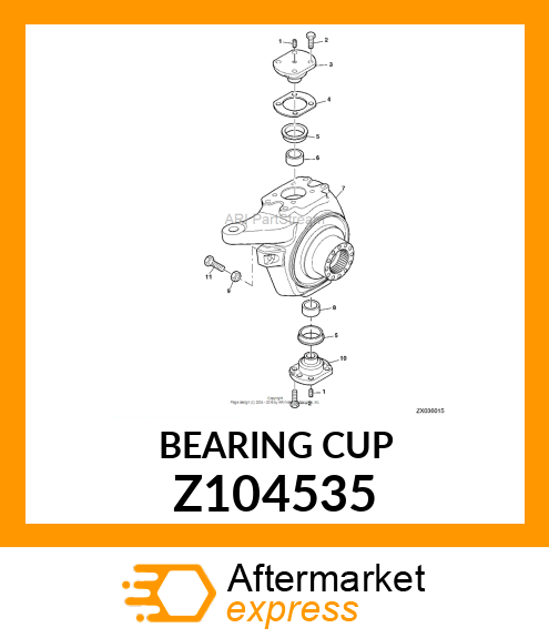 BEARING CUP Z104535