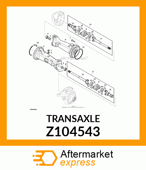 TRANSAXLE Z104543