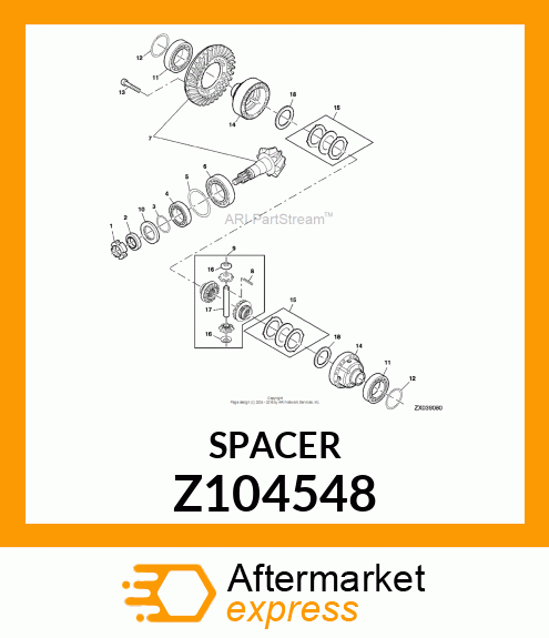 SPACER Z104548