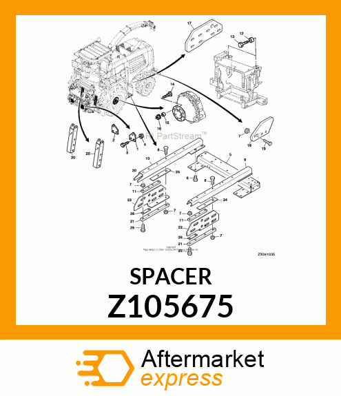 SPACER Z105675