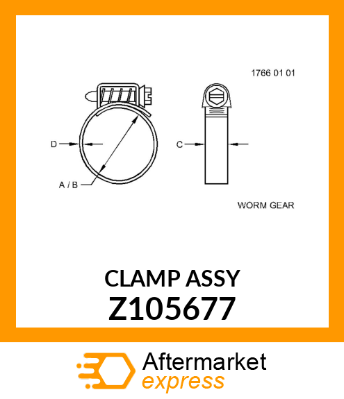 CLAMP ASSY Z105677