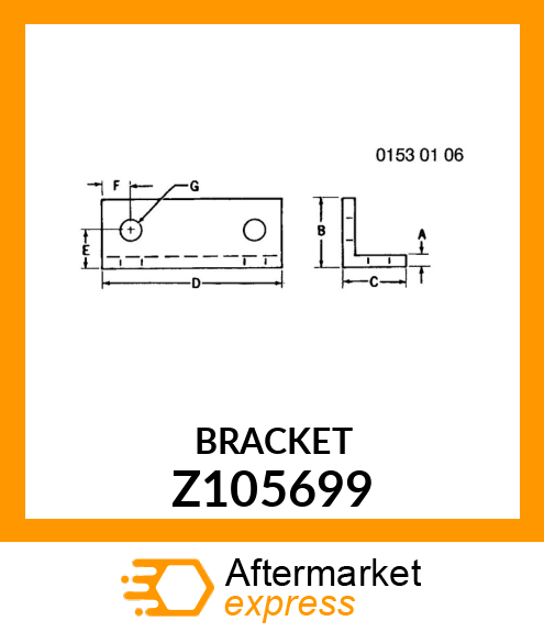 BRACKET Z105699