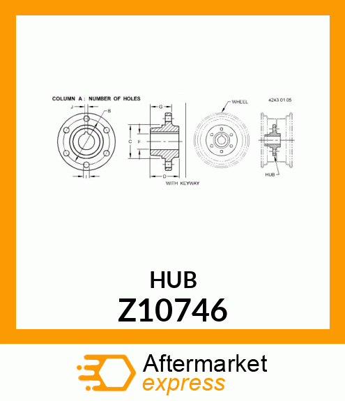 HUB Z10746