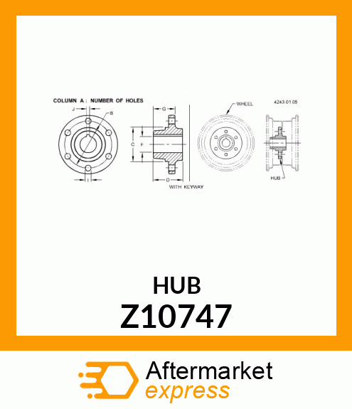 HUB Z10747