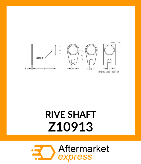 RIVE SHAFT Z10913