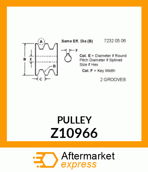 PULLEY Z10966