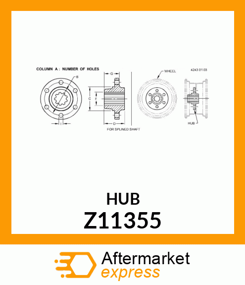 HUB Z11355