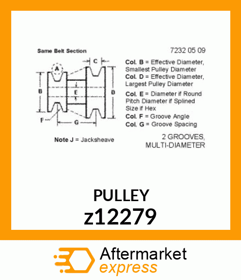 PULLEY z12279