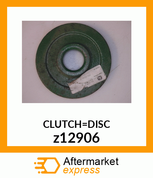 CLUTCH DISK z12906