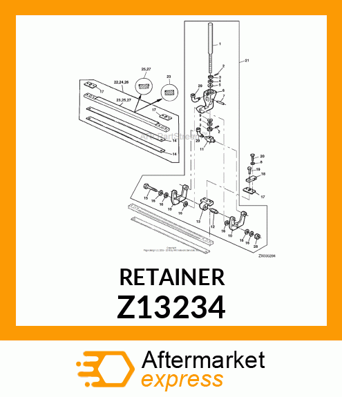 RETAINER Z13234