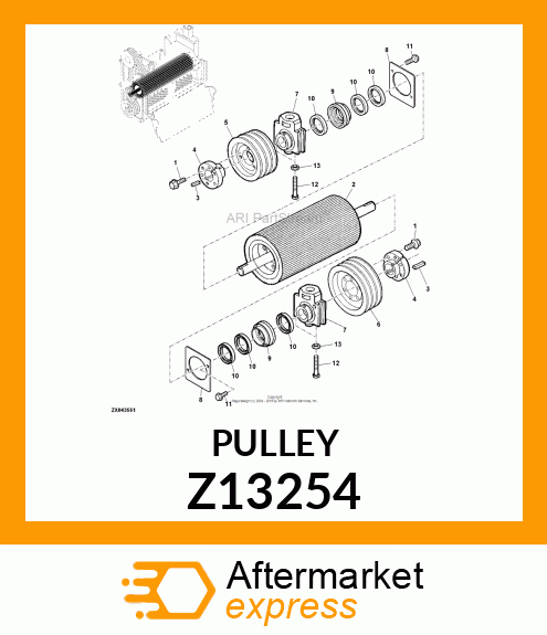 PULLEY Z13254