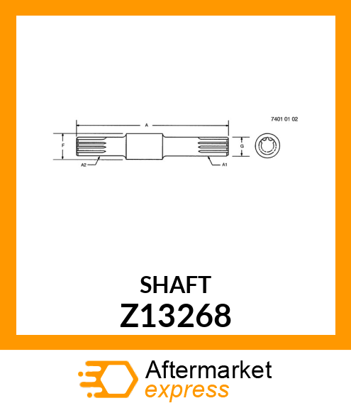 SHAFT Z13268