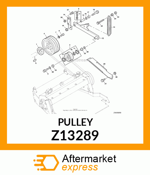 PULLEY Z13289