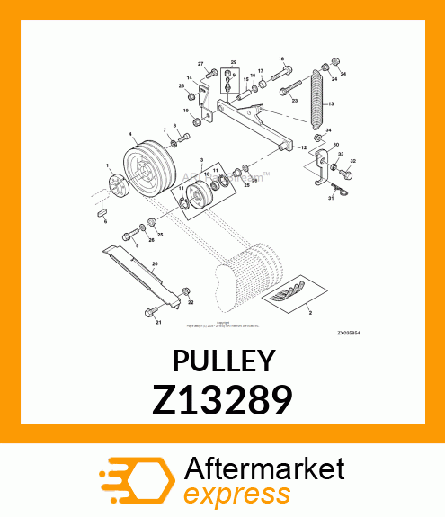 PULLEY Z13289