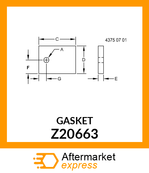 GASKET Z20663