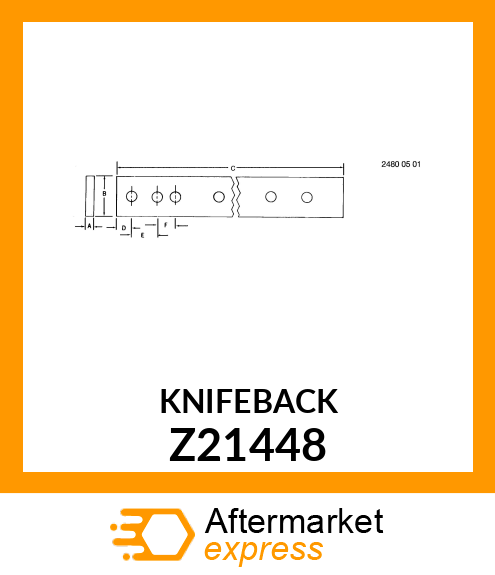 Knifeback Z21448