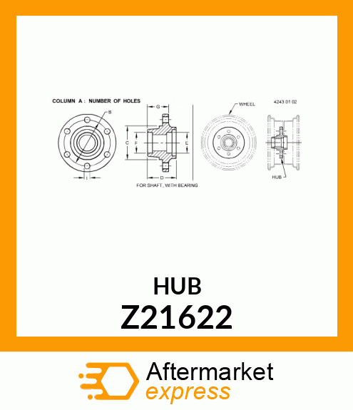 Hub Z21622