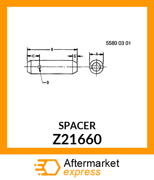 SPACER Z21660