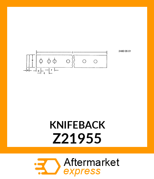 KNIFEBACK Z21955