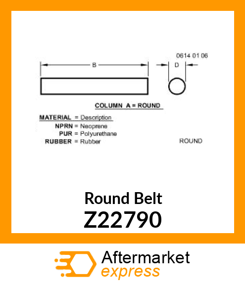 Round Belt Z22790