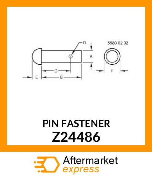 PIN FASTENER Z24486