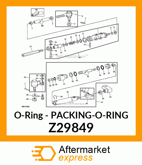 O-Ring - PACKING-O-RING Z29849