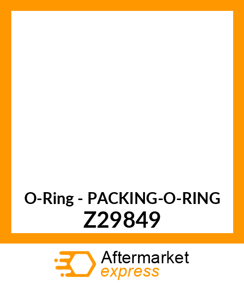 O-Ring - PACKING-O-RING Z29849