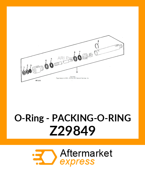 O-Ring - PACKING-O-RING Z29849