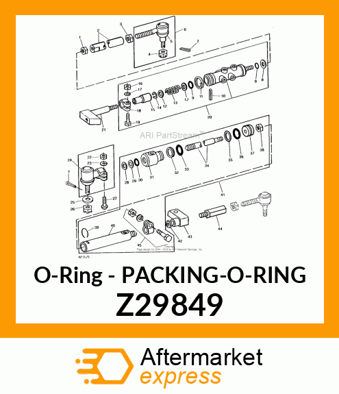 O-Ring - PACKING-O-RING Z29849