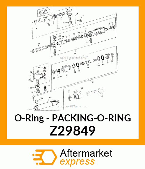 O-Ring - PACKING-O-RING Z29849