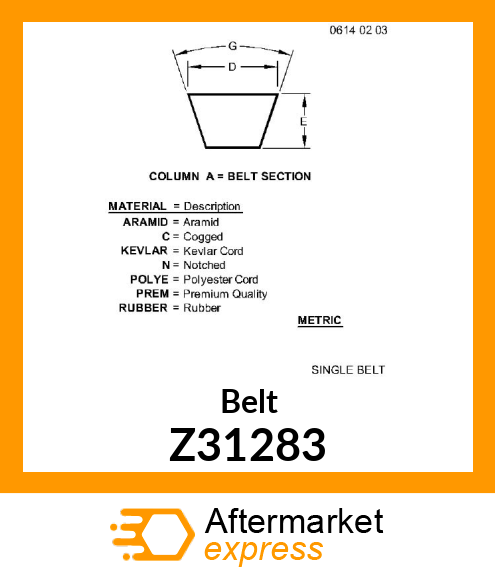 Belt Z31283