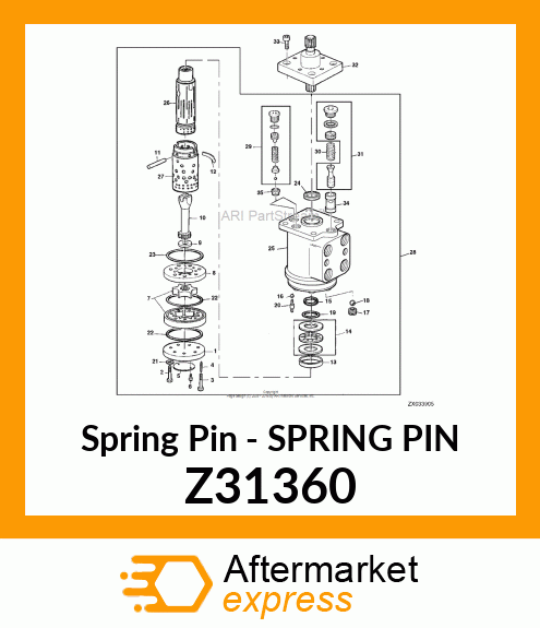 Spring Pin Z31360