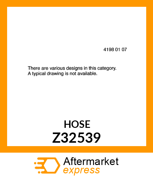 HOSE Z32539