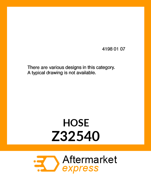 HOSE Z32540