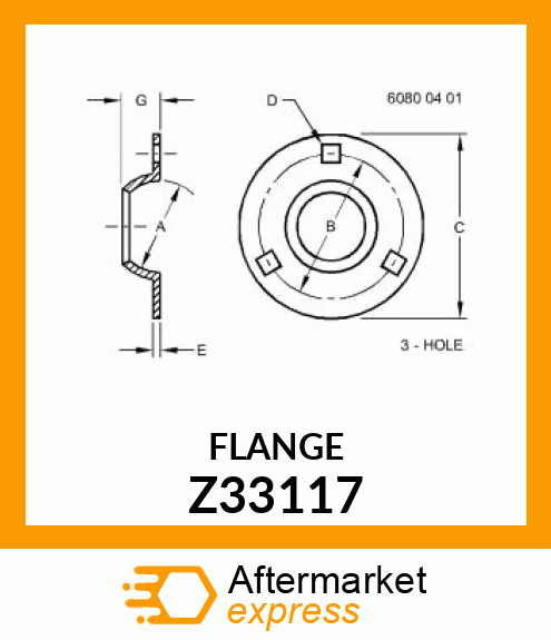 BEARING HOUSING W/O BEARING Z33117