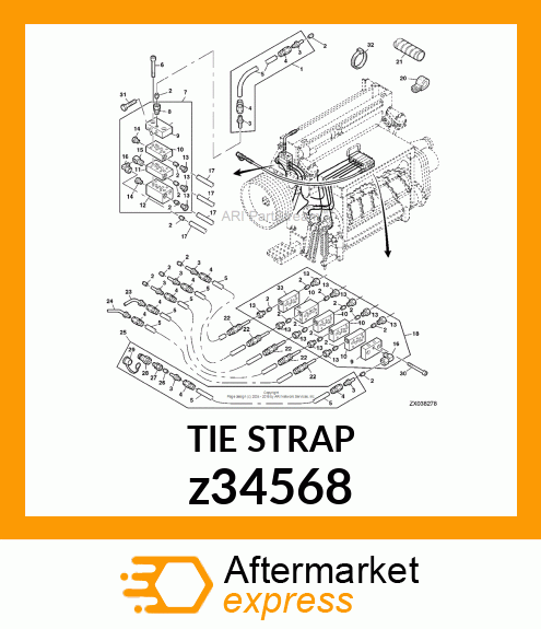 TIE BAND, STRAP z34568