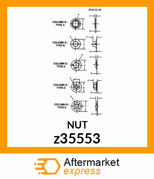 NUT z35553