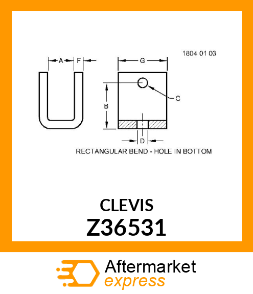 CLEVIS Z36531