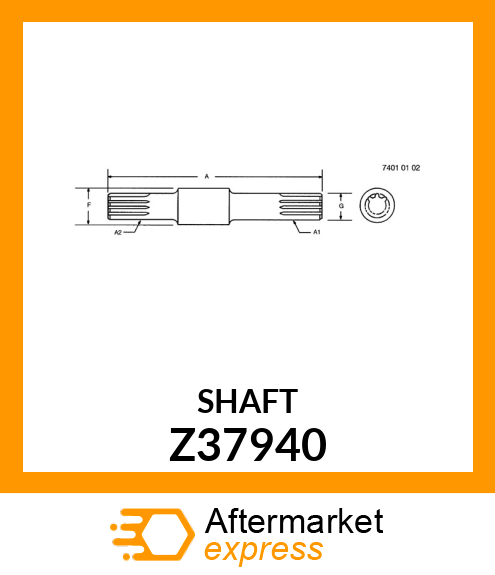 SHAFT Z37940